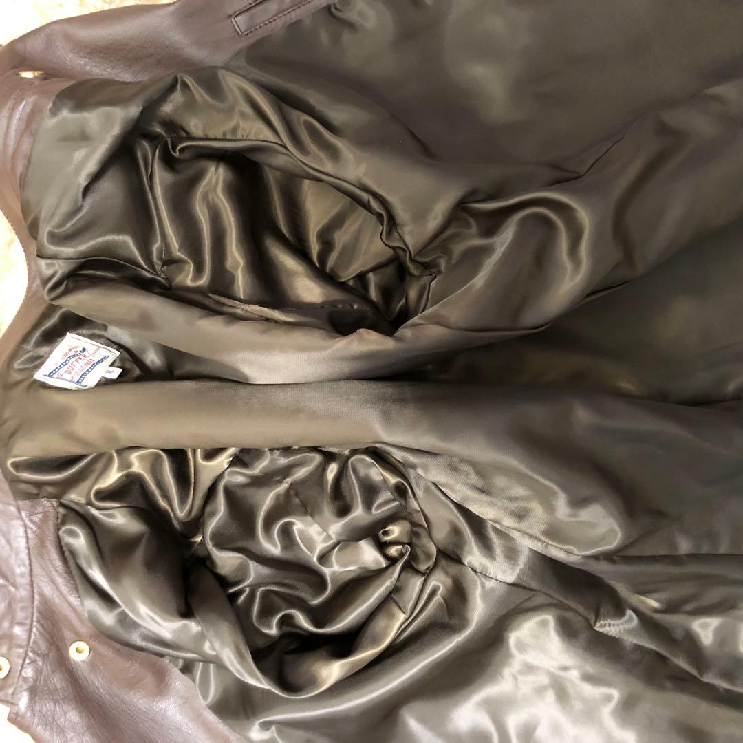 美品duffer DUFFER シングルライダース　ラムレザー　ジャケット