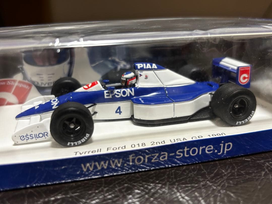 スパーク 1/43 Tyrrell018 2nd USAGP ジャン・アレジ