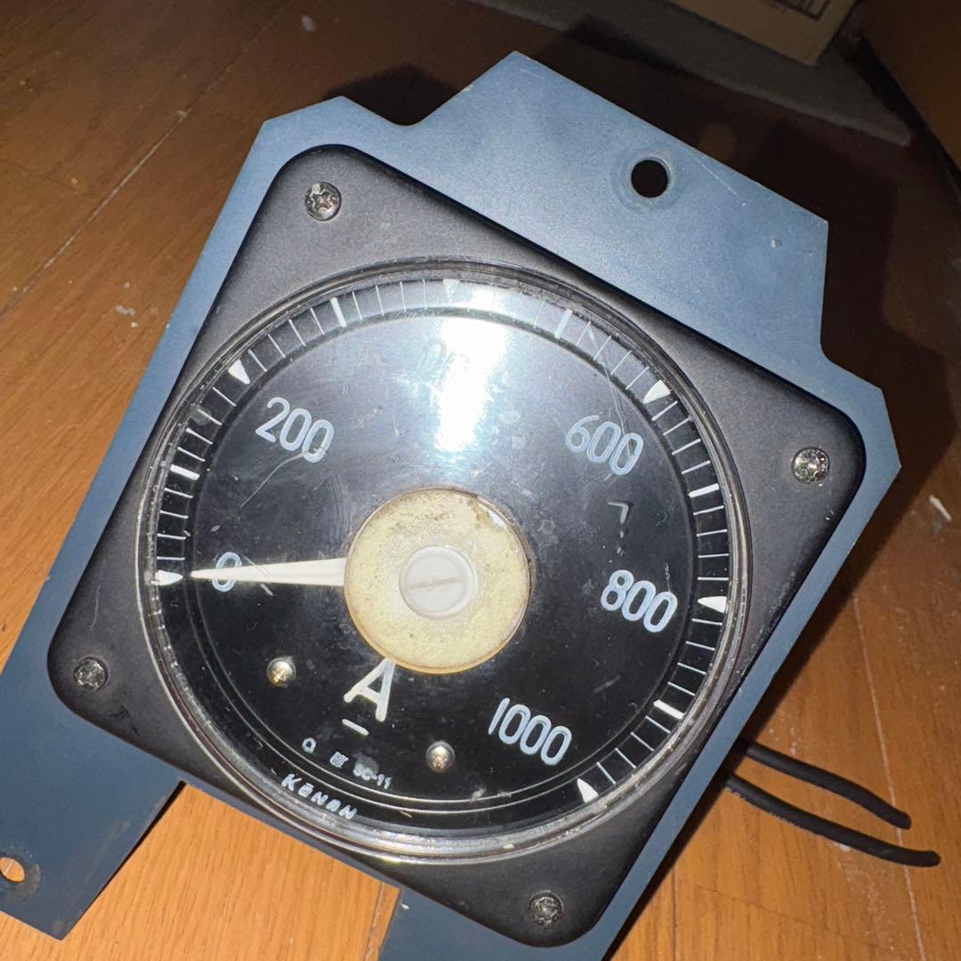 【最終値下げ】東京メトロ02系鉄道部品3点セット （表示灯・電流計・非常通報器）