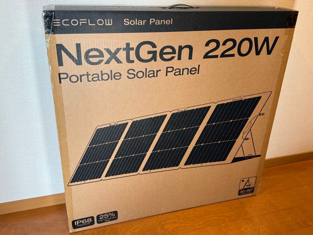 【新品】EcoFlow  2 Pro + 220Wソーラーパネルセット