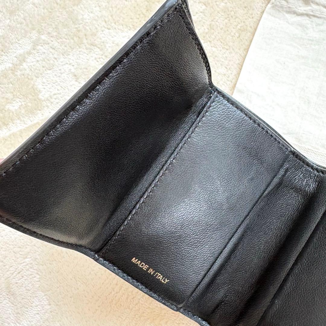 美品✨MARNIマルニ　サファイアーノ三つ折り財布 コンパクトミニ財布