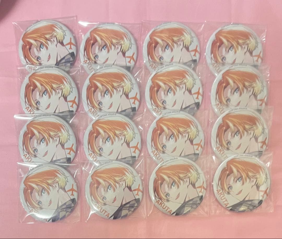 あく太 B's-LOG 缶バッジ