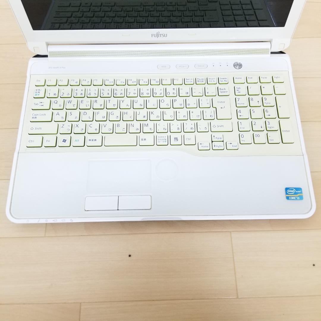 新品SSD i3搭載 DVD再生可 即使用可ノートPC 富士通 (E2237)