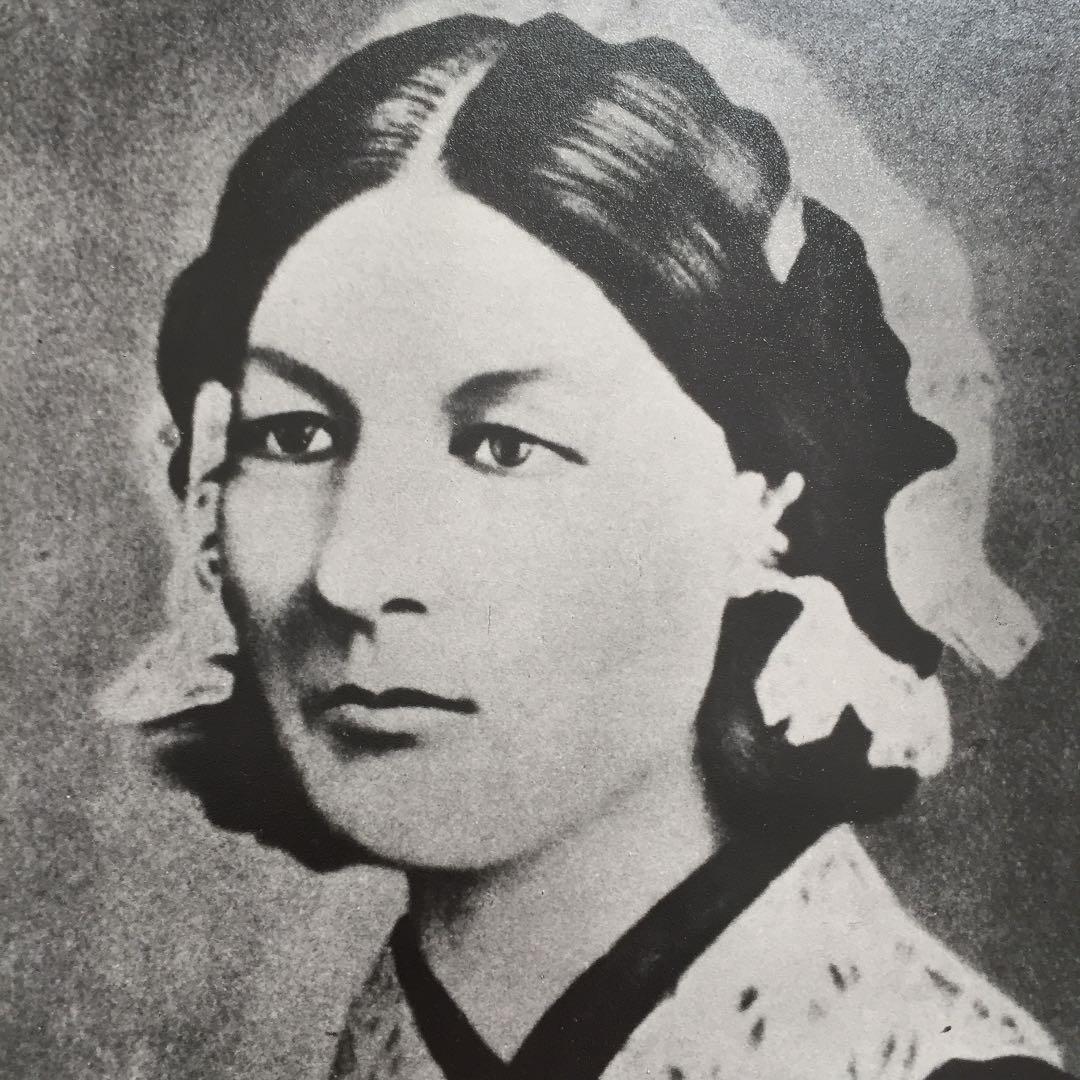 フローレン・ナイチンゲール額付き写真画  骨董