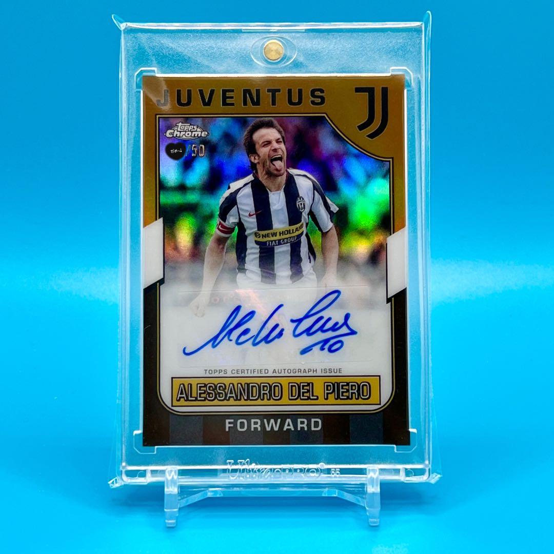 22-23 Topps DEL PIERO デルピエロ 直筆サイン 50シリ
