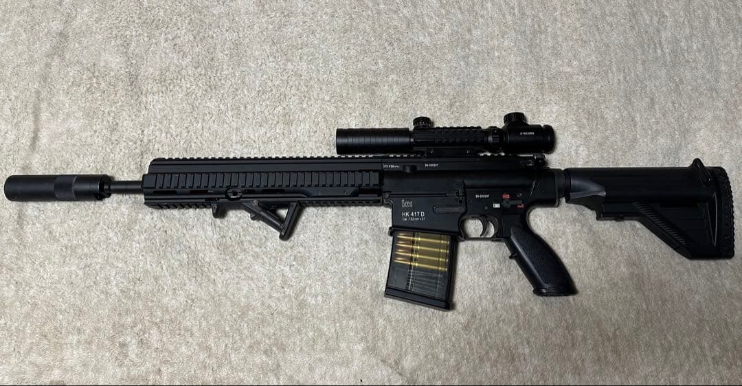 東京マルイ HK417D 次世代電動ガン付属品多数