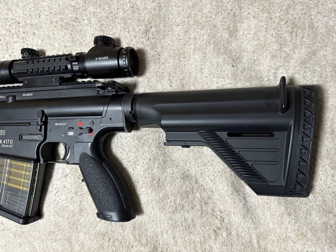 東京マルイ HK417D 次世代電動ガン付属品多数