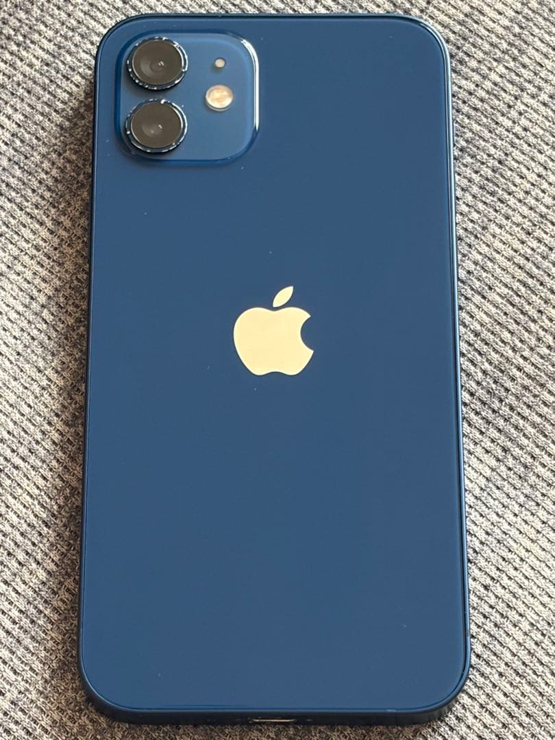 iPhone 12(無印)青色 本体 箱付き