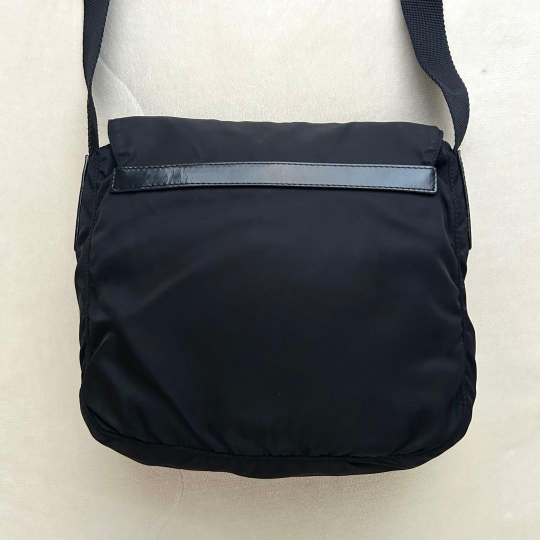 PRADA プラダ ショルダーバッグ テスート 黒