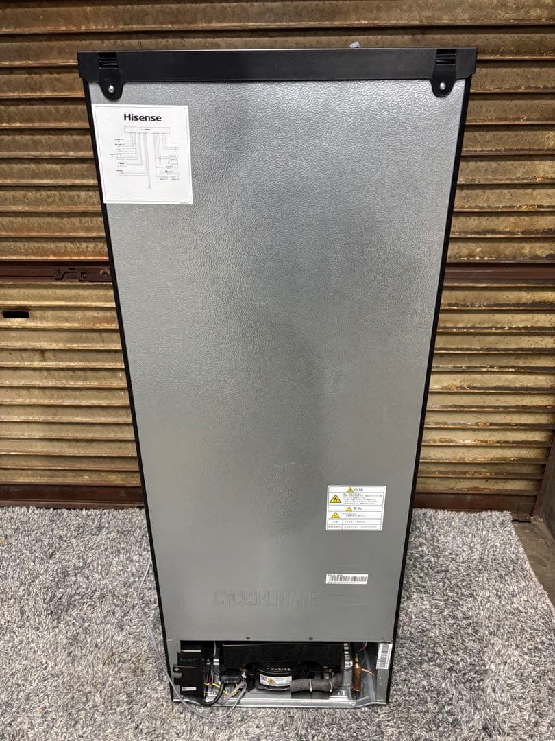 【送料無料】ハイセンス ノンフロン冷凍冷蔵庫 HR-D16FB 2024年製