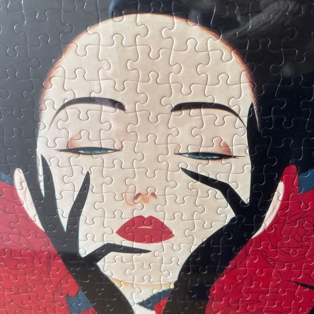 鶴田一郎　「セクシー」　ジグゾーパズル　完成品