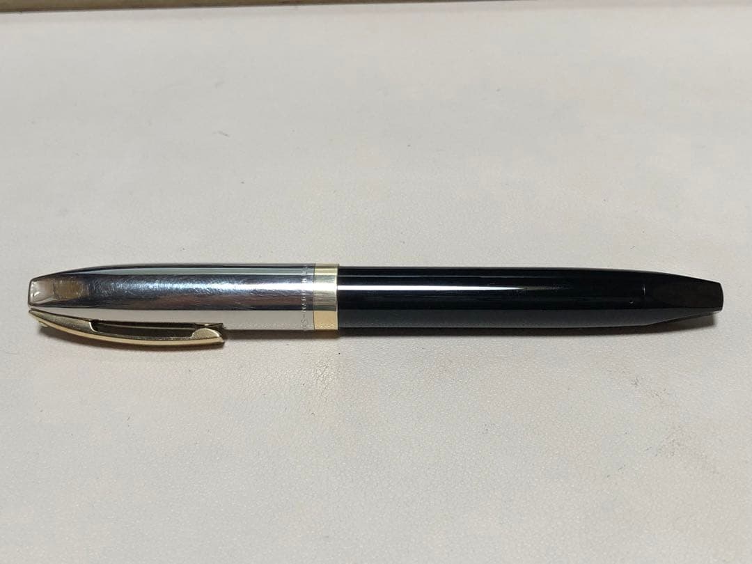 SHEAFFER シェーファー 万年筆 スノーケル ブラック×シルバー
