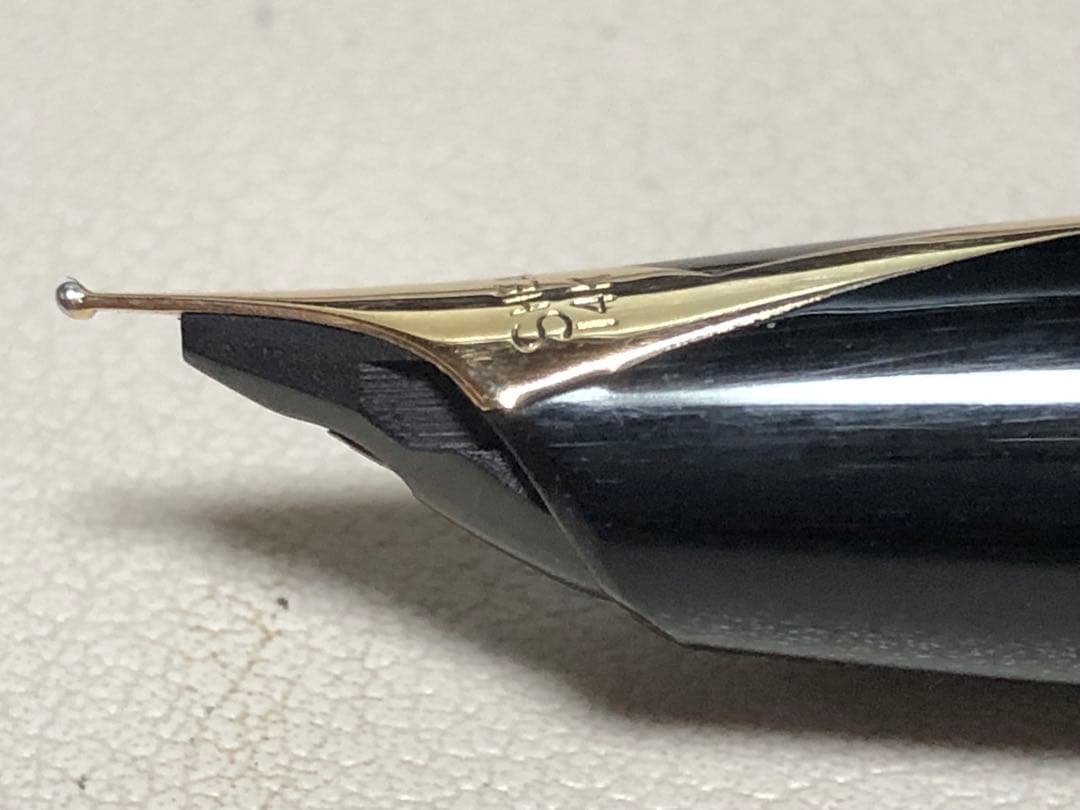 SHEAFFER シェーファー 万年筆 スノーケル ブラック×シルバー
