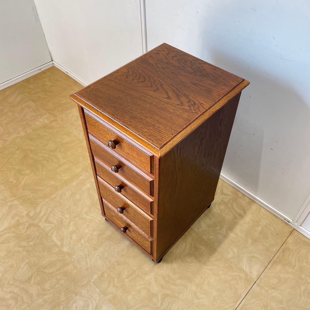 三越家具 カントリーハウス チェストワゴン 引き出し コンソール 台 ブルージュ