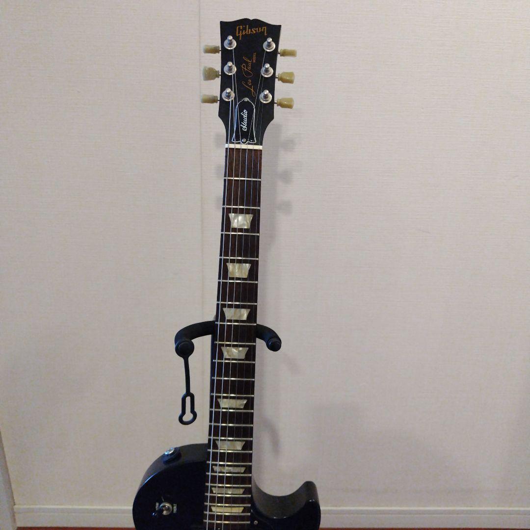 ★激軽　ギブソンレスポール　スタジオ　3.2kg 2009年　ソリッドブラック