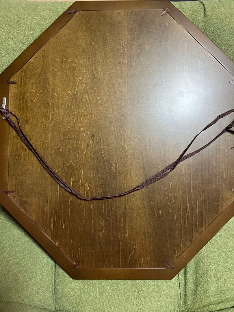 戸塚刺繍　八角形刺繍花柄ミラー