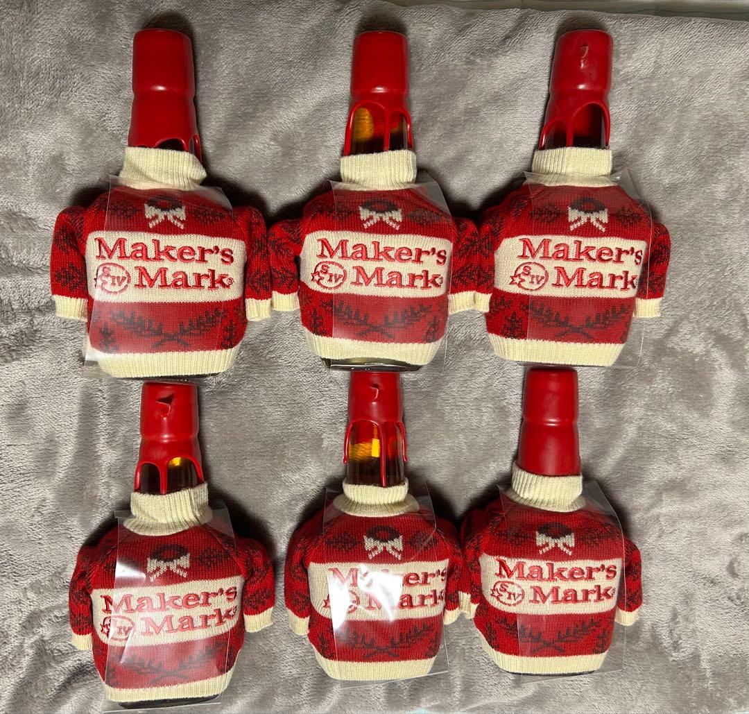 メーカーズマーク 2024 クリスマスセーター着用 6本 セット です^ ^
