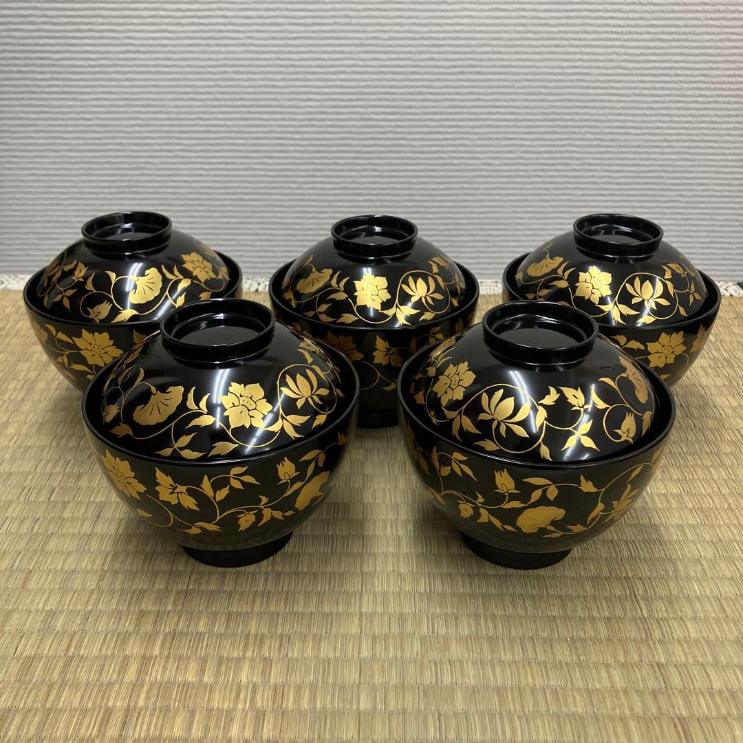 本漆仕上げお吸い物椀(乙造作)