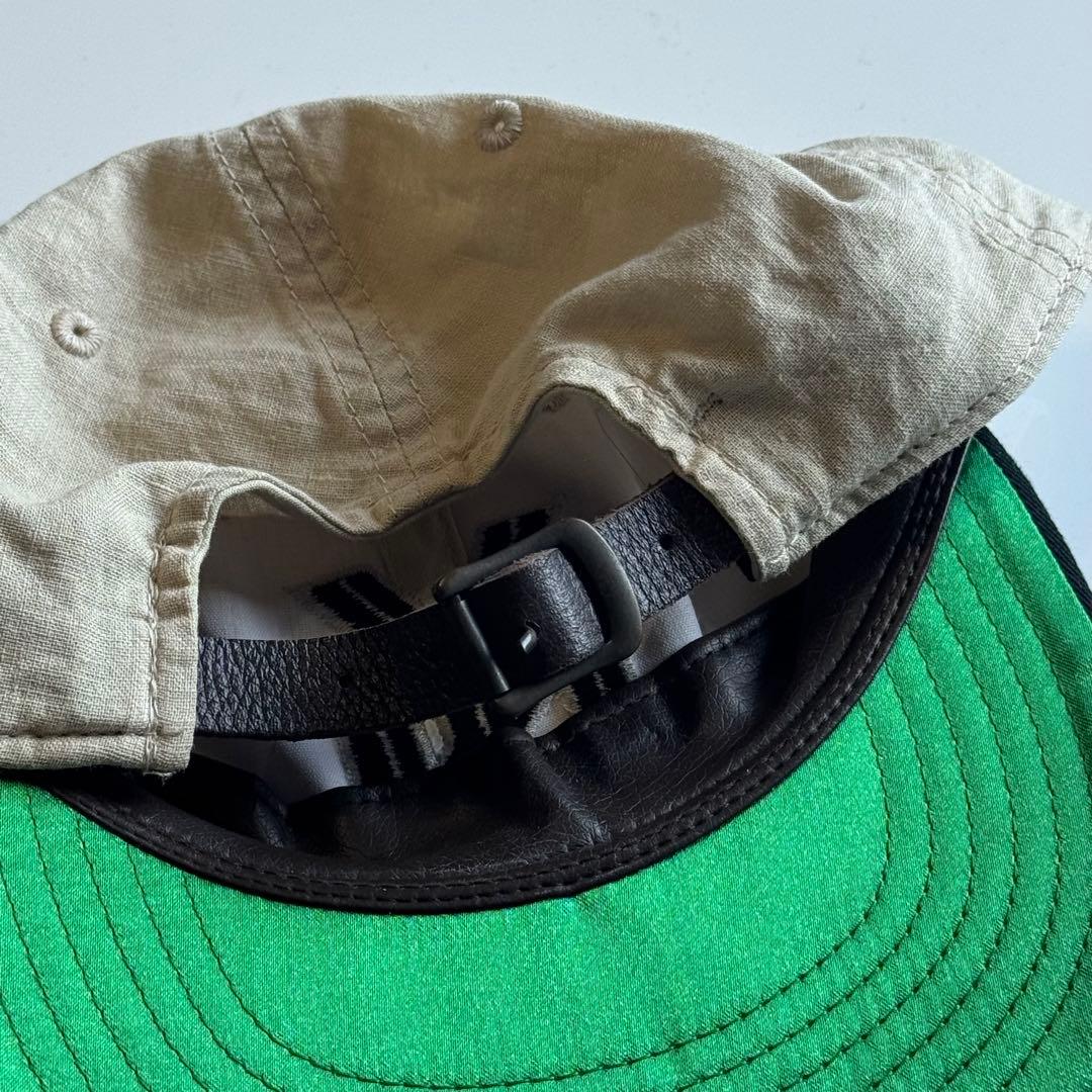 美品 アメリカンニードル ベースボールキャップ NY 刺繍 ロゴ