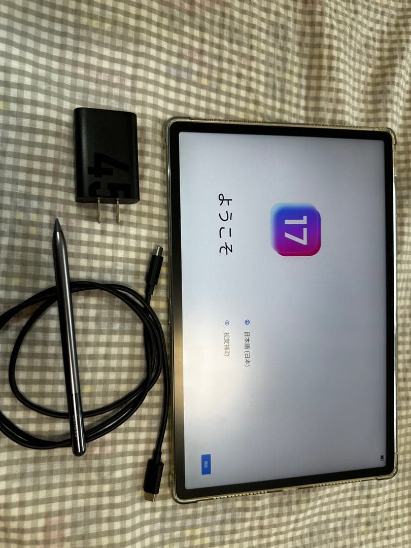 Lenovo Yoga Tab Plus TB520FU 本体 充電器・ペン付き