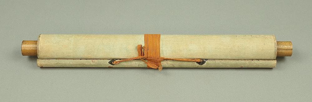 内藤鳴雪 伊予松山藩武士 俳人 正岡子規師事 掛軸 肉筆 紙本 俳句画