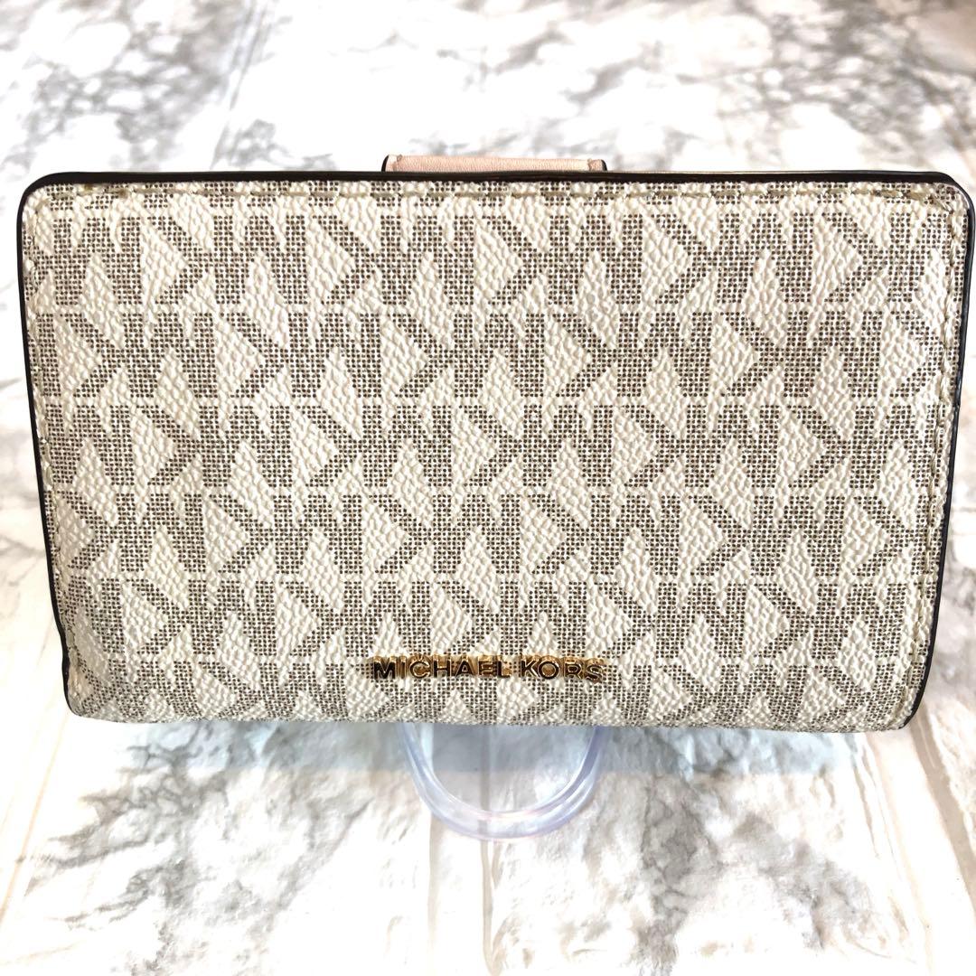 【未使用級】MICHAELKORS GREENWICH タブウォレットミディアム