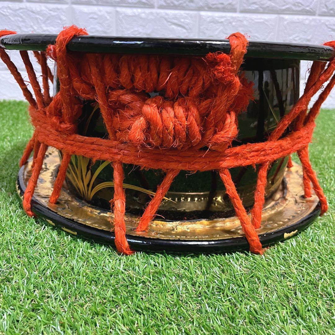 伝統芸能 締太鼓 和太鼓 スタンド バチ ケース付き 和楽器 打楽器