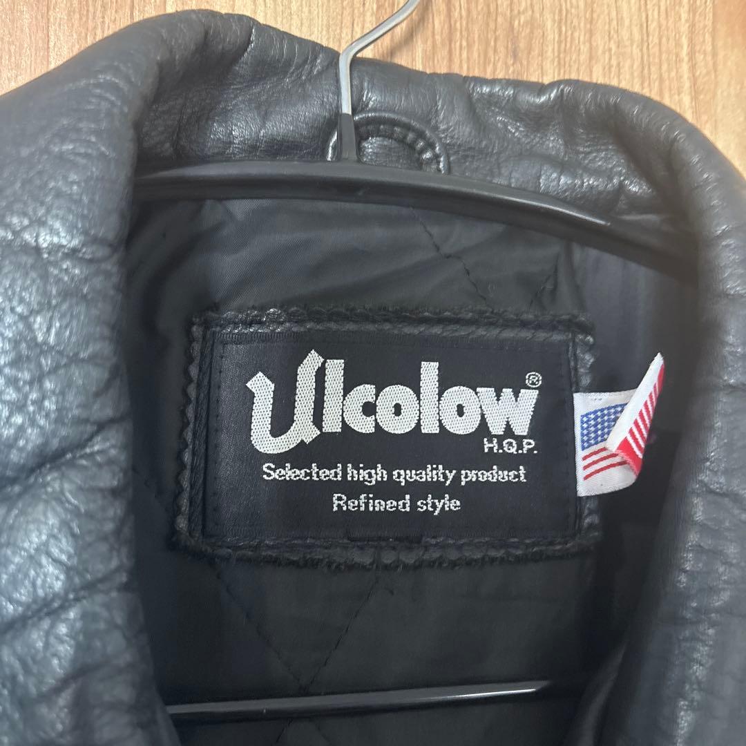 【美品・上質牛革】本革シングルライダースジャケット