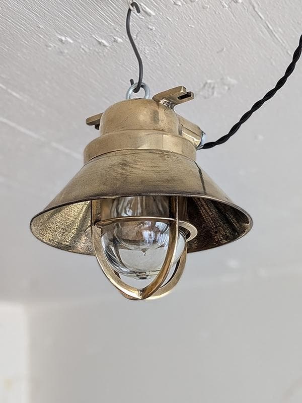 K*y様 〜 ビンテージ マリンランプ1 工業系 船舶 カフェ 〜