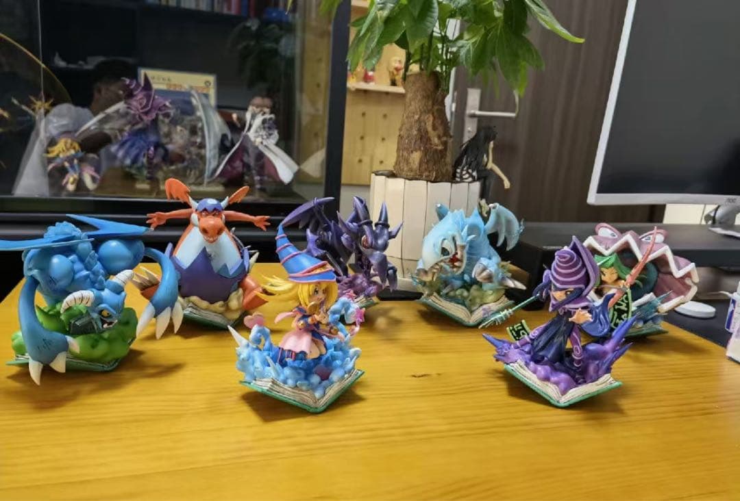 遊戯王トゥーン・ドラゴン・エッガー ガレージキット ガレキ スタチュー ①