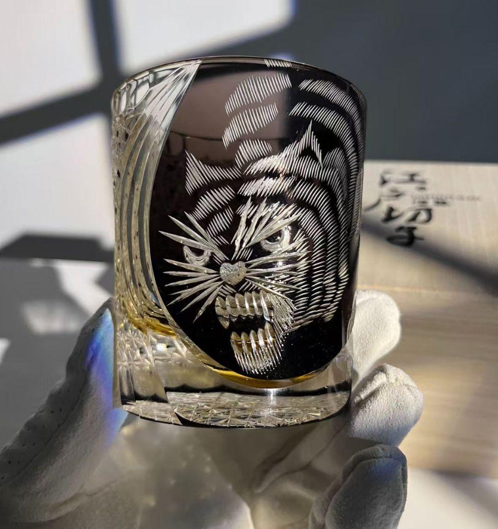 【マスター限定モデル】Kagami江戸切子 トラ干支款