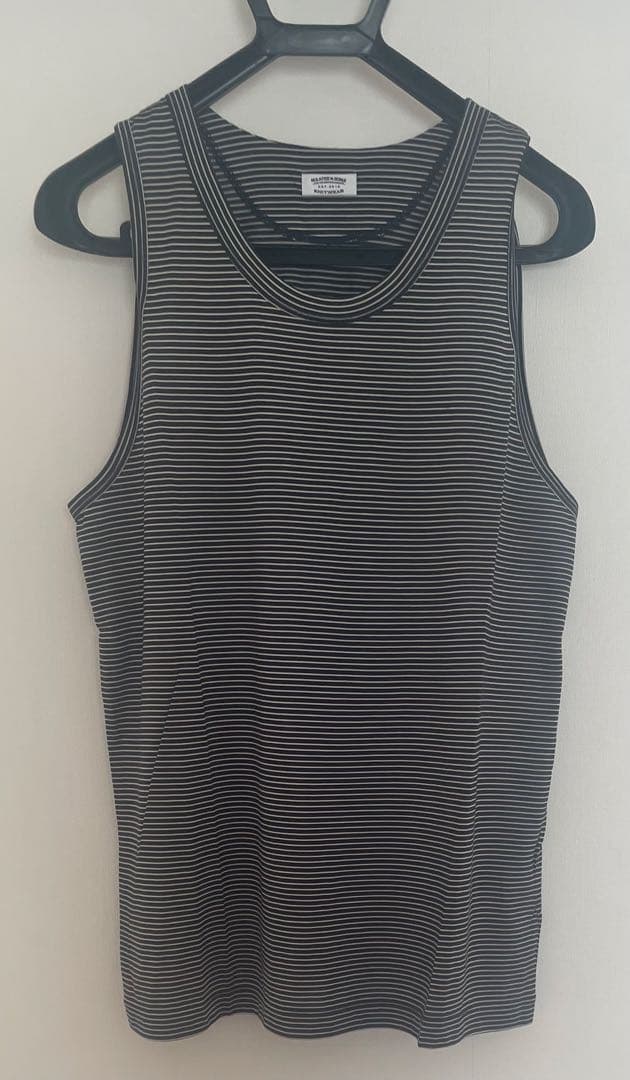 【未使用品】マーティーアンドサンズ ウォッシャブルシルク天竺タンクトップ