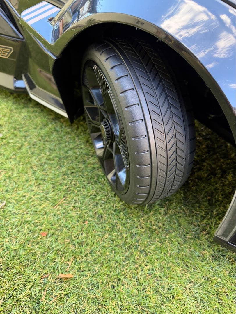 130Z　Lamborghini ブラック ラジコンカー