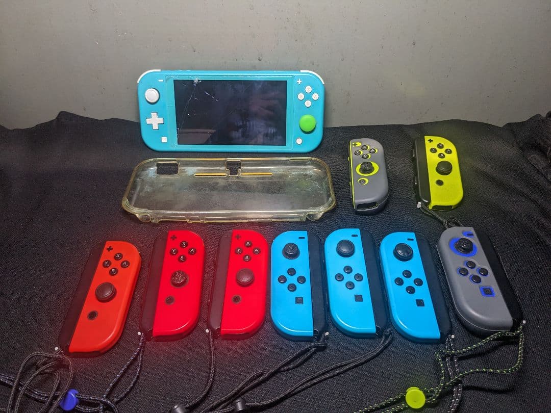 Nintendo スイッチLite 本体 ジャンク＋ ジョイコンまとめ◉ジャンク