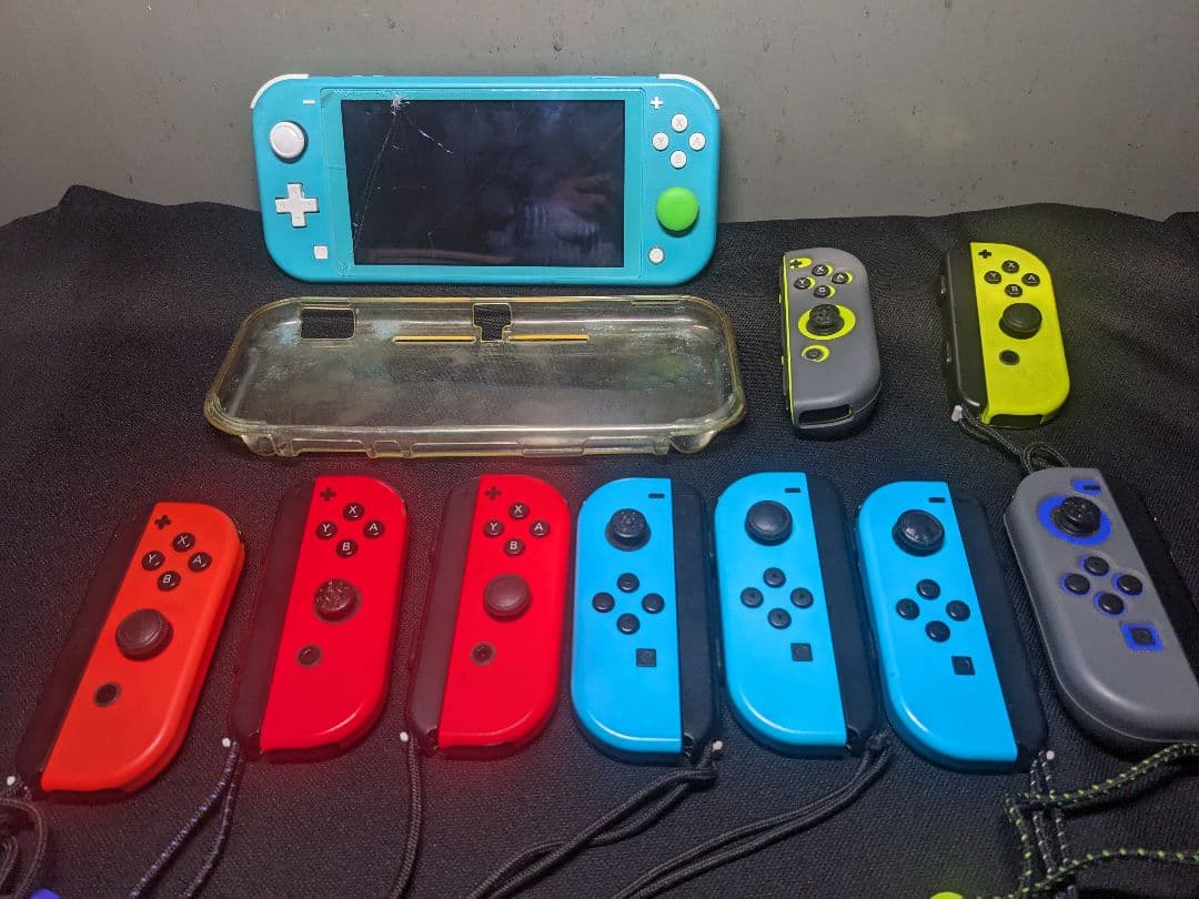 Nintendo スイッチLite 本体 ジャンク＋ ジョイコンまとめ◉ジャンク