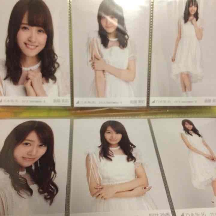 乃木坂 生写真 全ツ 衣装