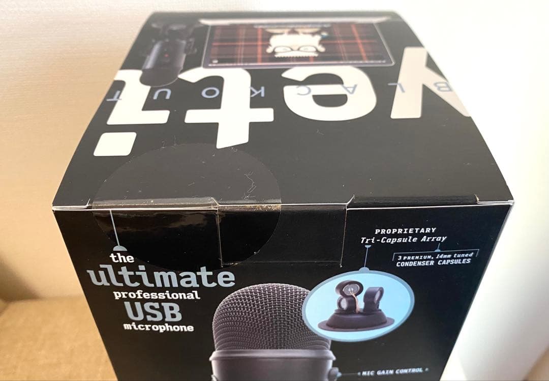 Logicool G Blue Yeti BM400BK コンデンサーマイク