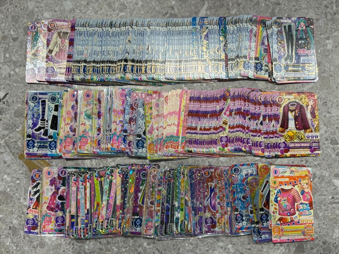 A*C様 大量まとめ！ アイカツ データカードダス ID124