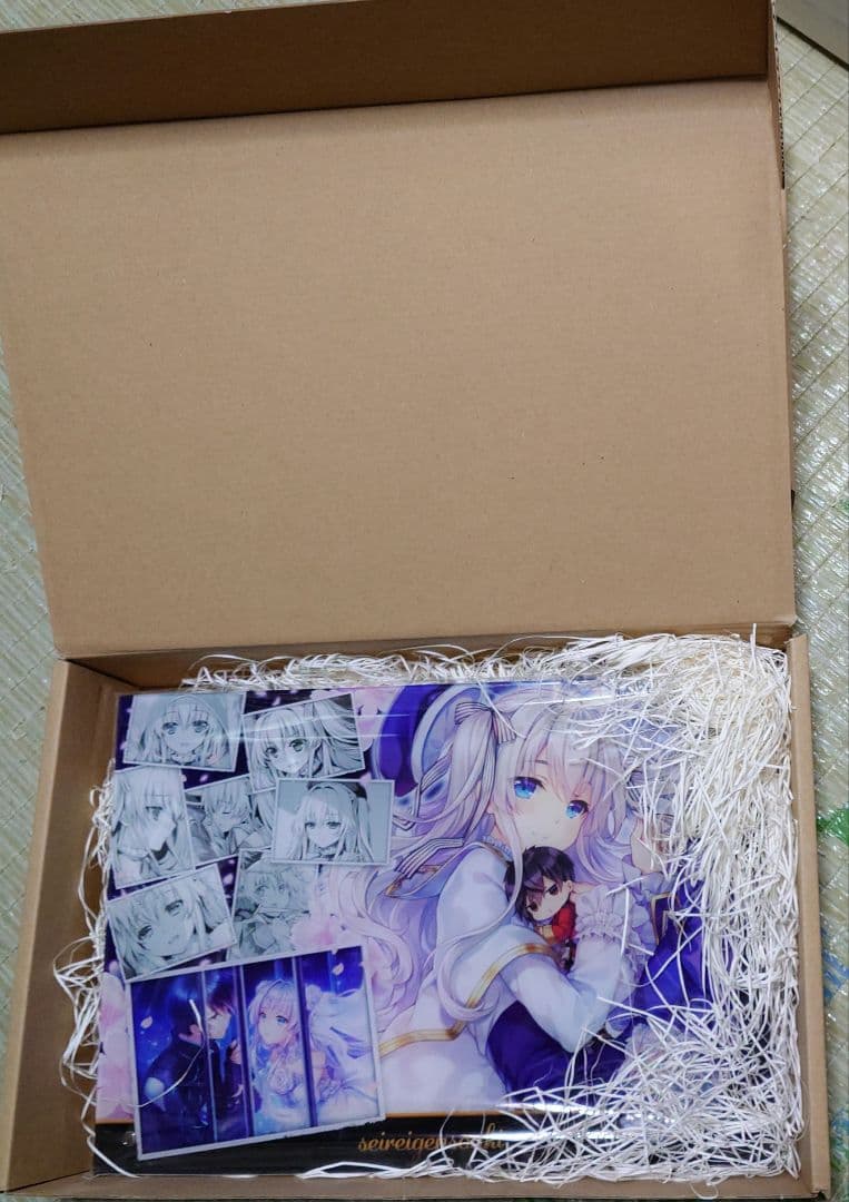 精霊幻想記 第1巻 第2巻 メロンブックス限定版特典 メモリアル アクリルパネル