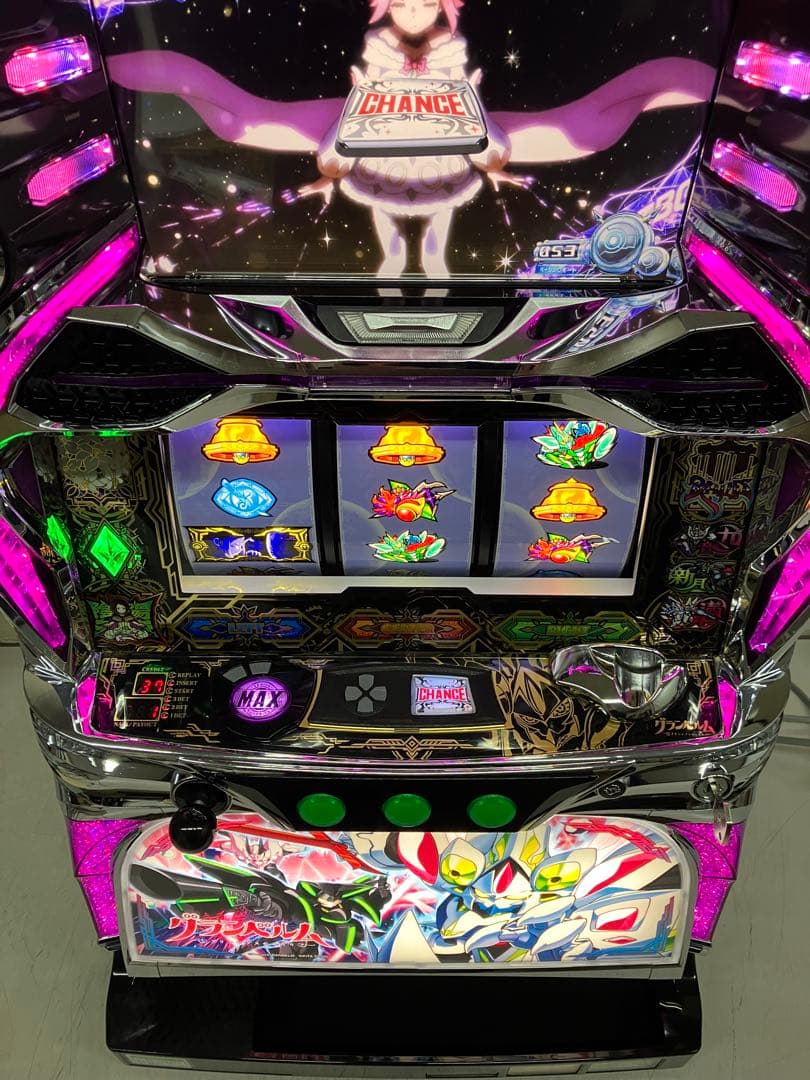 パチスロ実機　ＳグランベルムＺＸＺ 　不要機付き