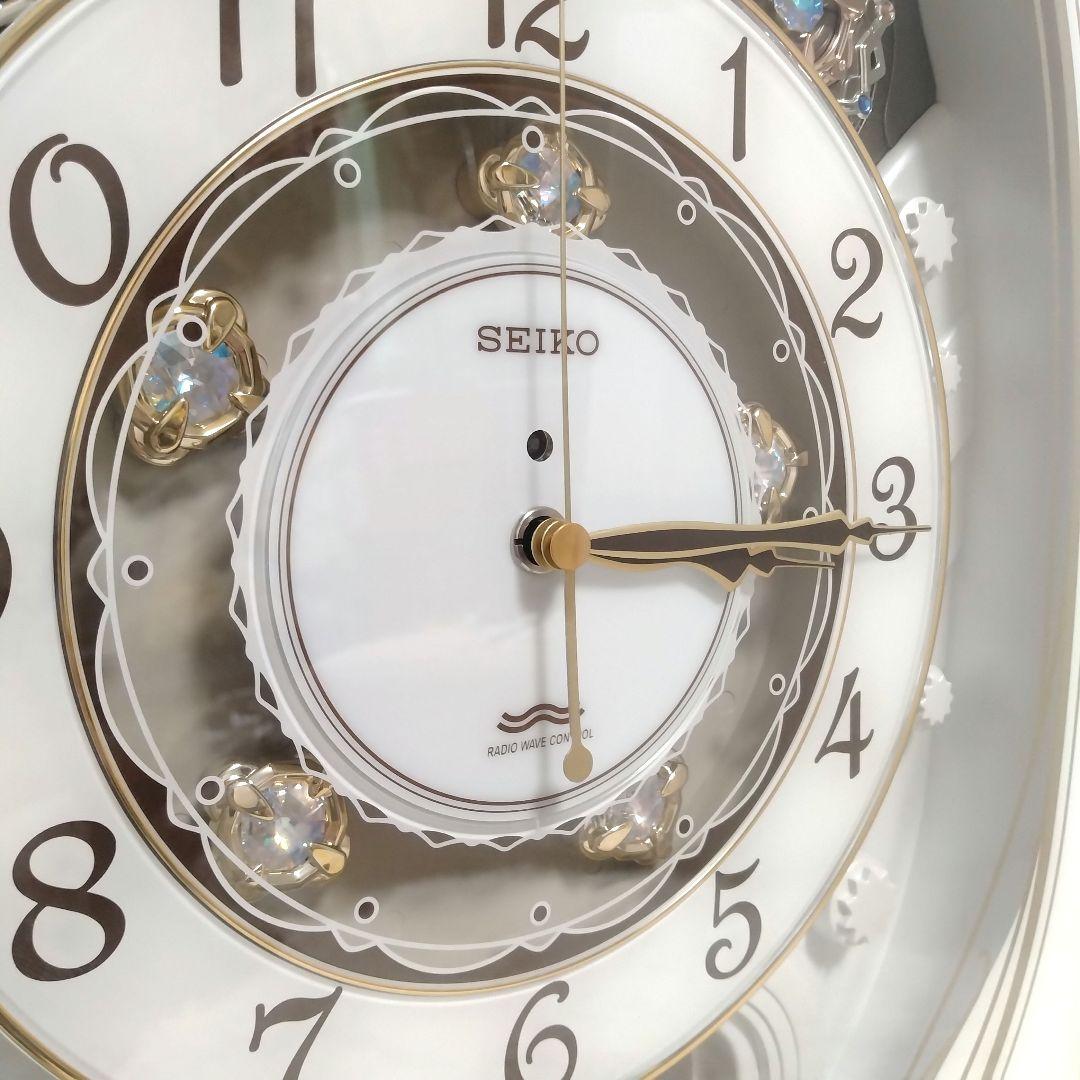 ✨美品✨ セイコー SEIKO からくり 電波 壁掛け時計 RE565H