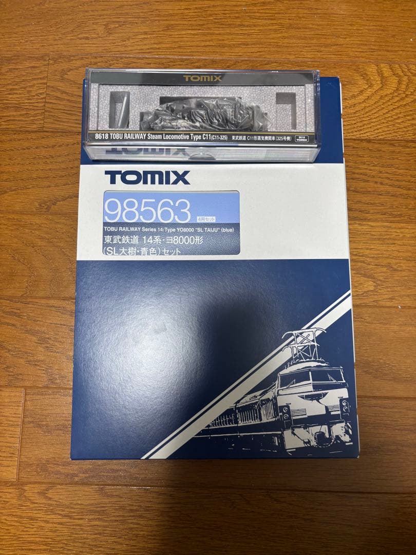 東武鉄道 C11-325号機・14系ヨ8000形TOMIX 8618・98563