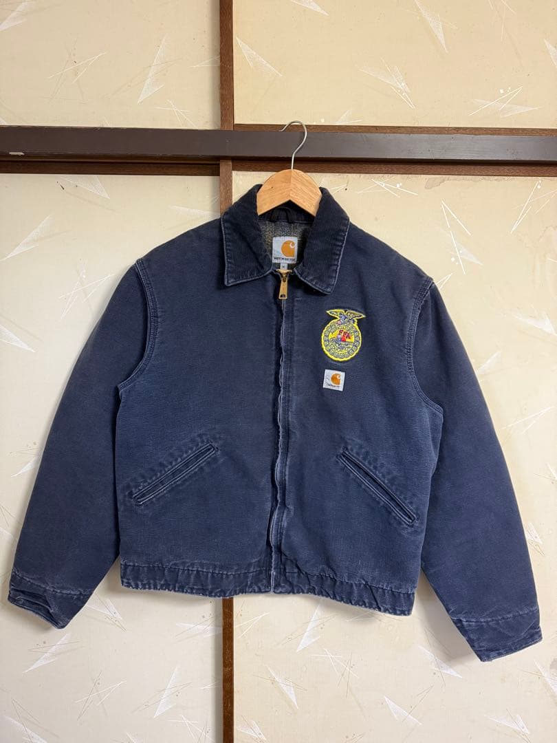 【人気】Carhartt FFA カーハートデトロイトジャケットM良い雰囲気