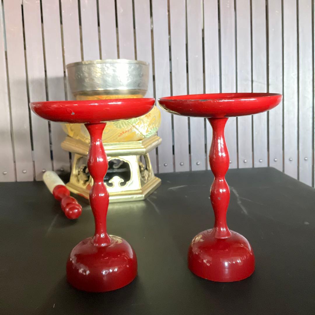 【わたる　時代物】レア　おりん　仏具セット　仏壇 仏具 美術品　極上