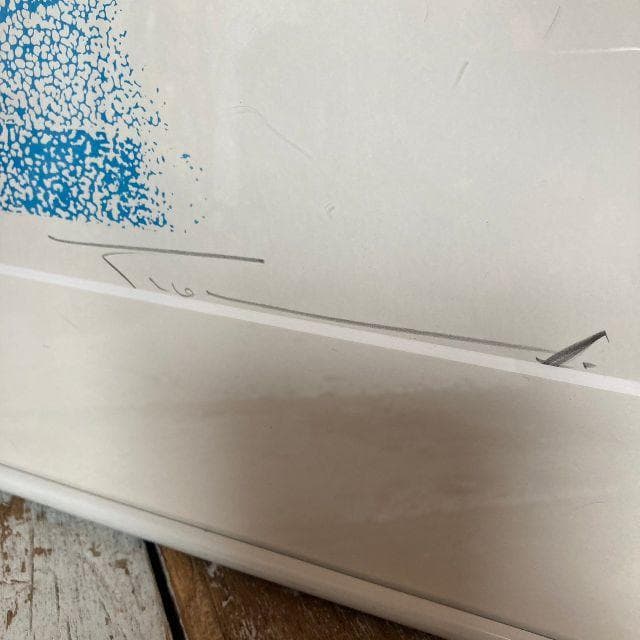 稀少*紺綬褒章受章 本間武男 作*直筆サイン入り シルクスクリーン 版画