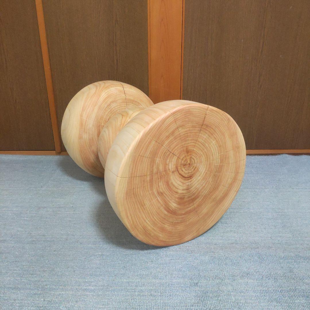 Tomomiさん専用檜丸太椅子スツール