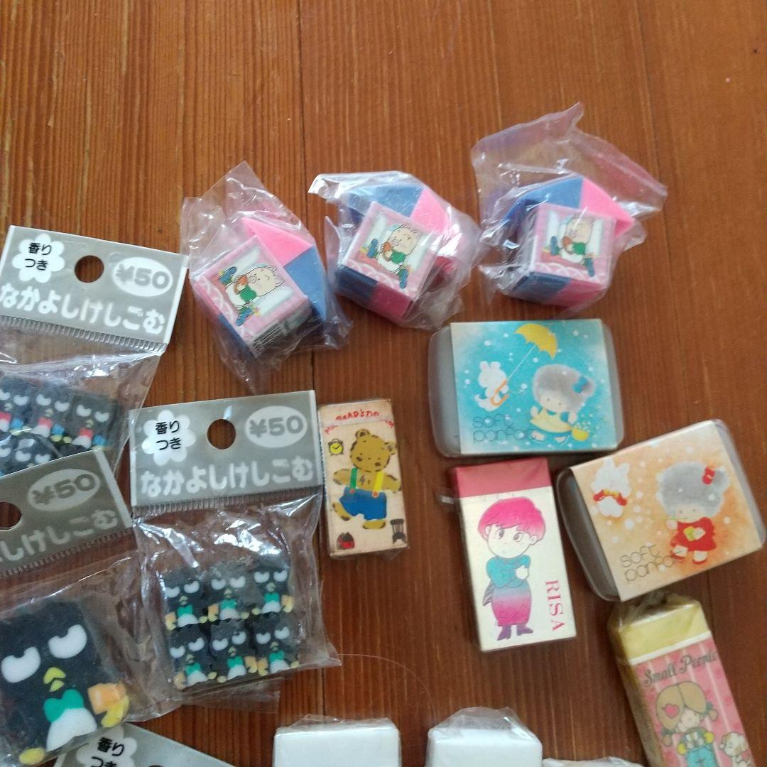 キャラいろいろ/消しゴム47袋/字消し：スラムダンク·エースをねらえ/サンリオ