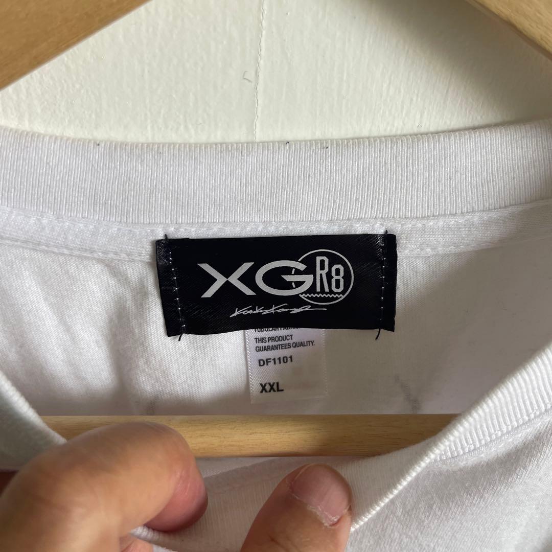 XG×GR8×KOSUKE KAWAMURA Tシャツ /WHITE