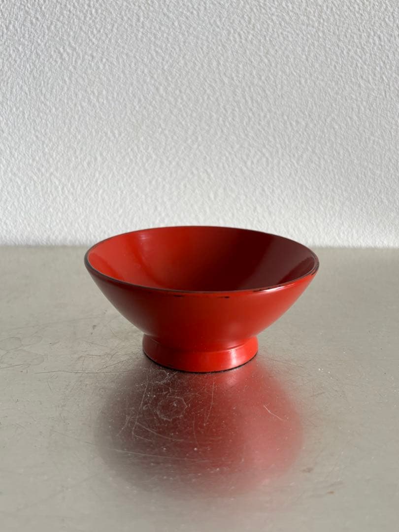 村瀬治兵衛　根来塗朱盃 酒器　漆　茶事　盃　杯