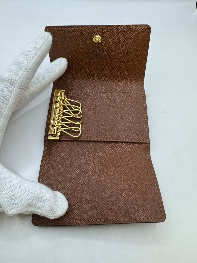 ルイヴィトン 6連キーケース モノグラム ミュルティクレ6 キーケース